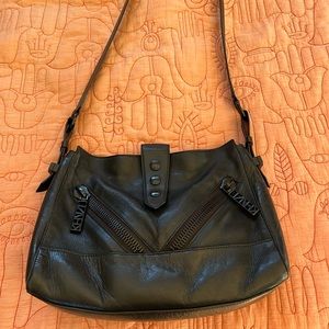 Kenzo Kalifornia Black Leather Bag